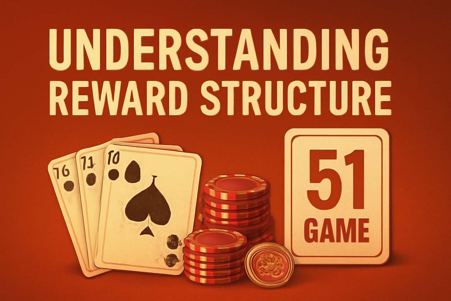 An informative visual representation illustrating the 51 Game reward structure.