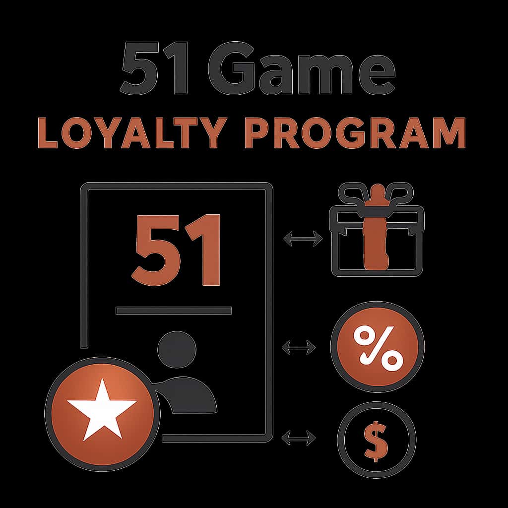 An illustration of the 51 Game Loyalty Program structure.