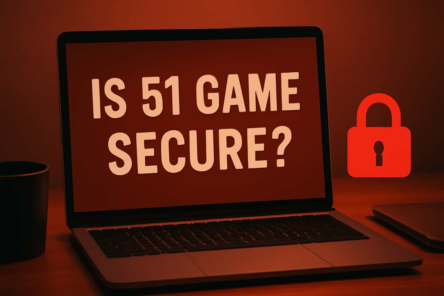 An illustrative image highlighting the security features of 51 Game.