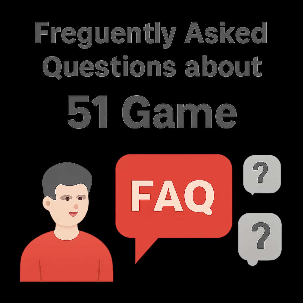 An educational diagram related to FAQs about 51 Game.