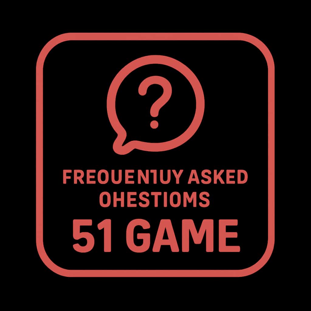 An icon representing FAQs about 51 Game.